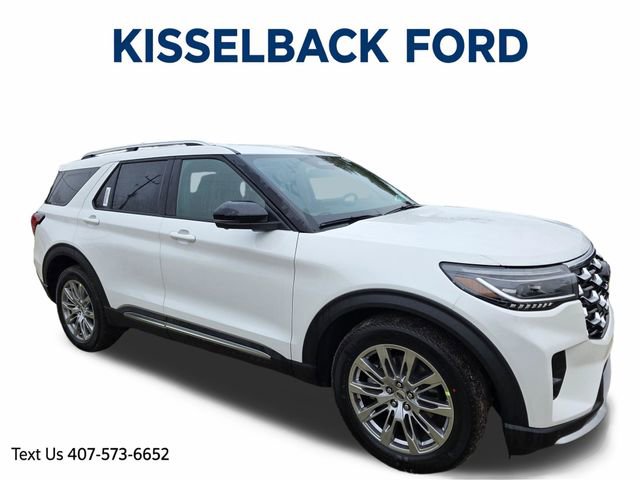 New 2026 Ford Explorer Platinum
