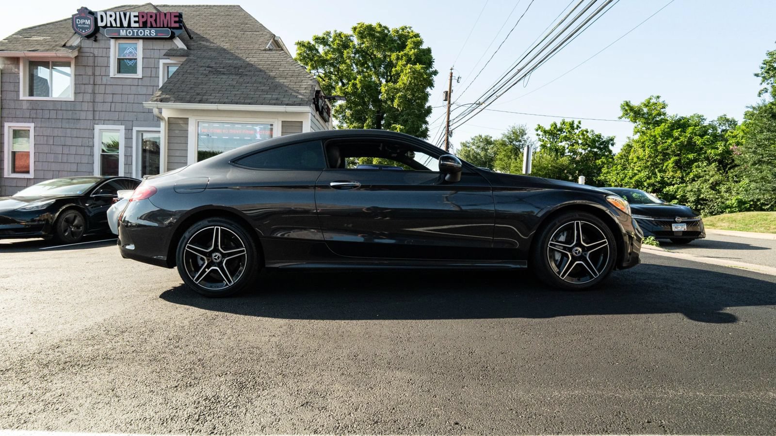 Used 2019 Mercedes-Benz C 300 4MATIC Coupe w/ AMG Line image 2