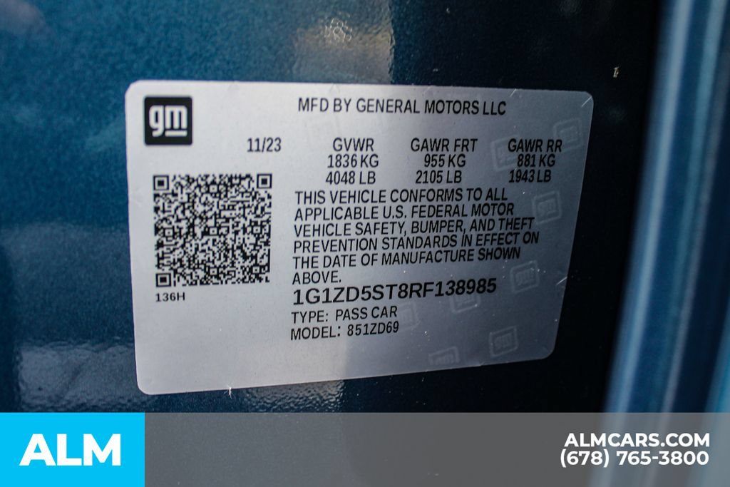 Used 2024 Chevrolet Malibu LT FWD image 37