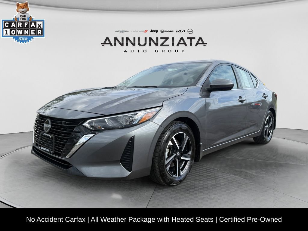 Certified 2024 Nissan Sentra SV w/ All-Weather Package FWD image 1