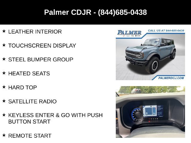 Used 2022 Ford Bronco Badlands w/ Sasquatch Package AWD/4WD image 12