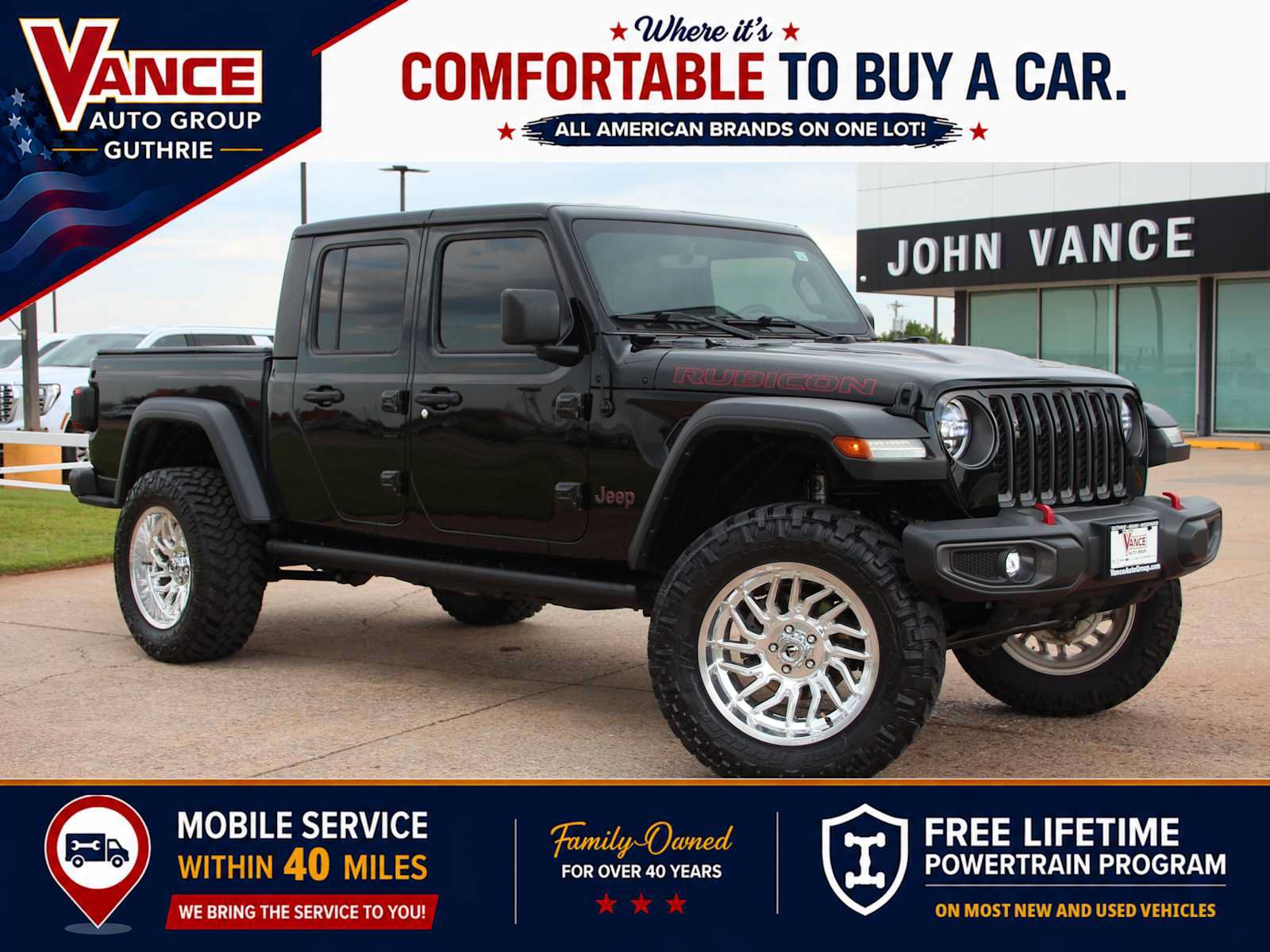 Used 2023 Jeep Gladiator Rubicon w/ LED Lighting Group