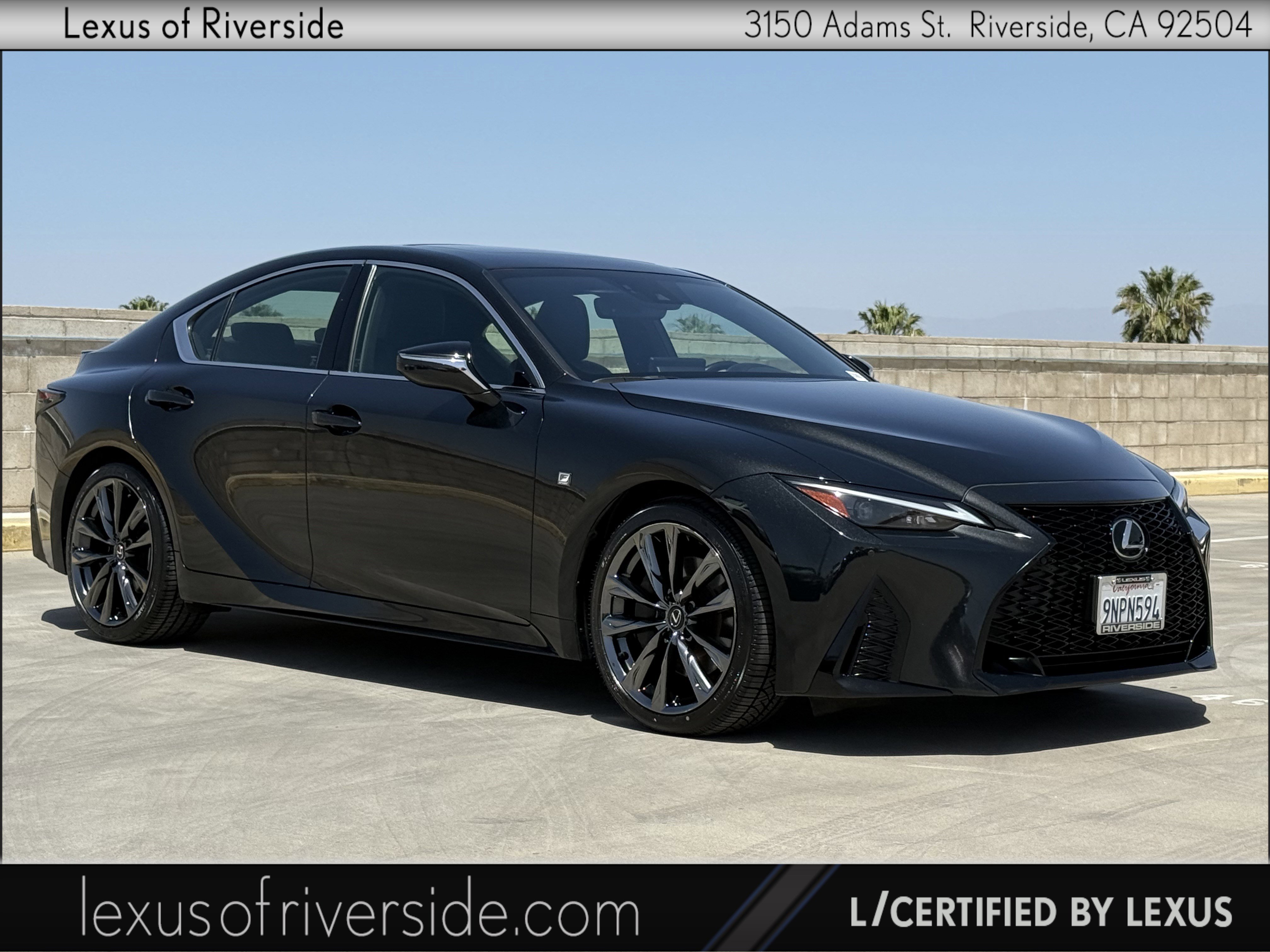 Certified 2024 Lexus IS 350 F Sport