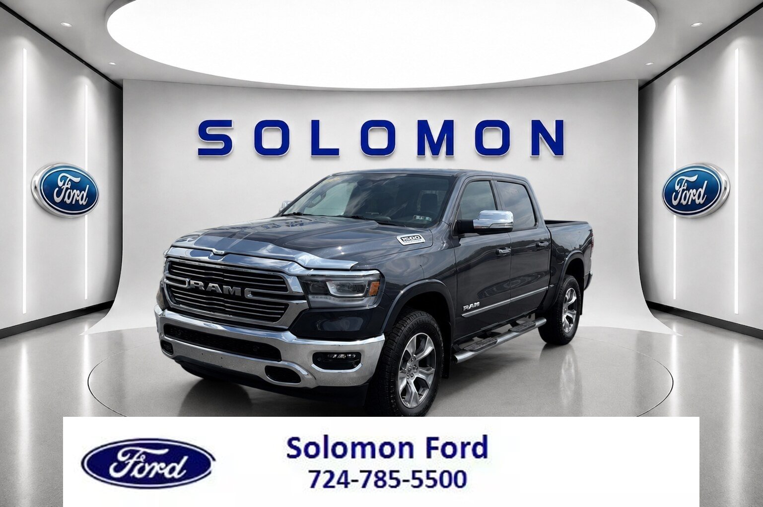 Used 2021 RAM 1500 Laramie AWD/4WD image 1