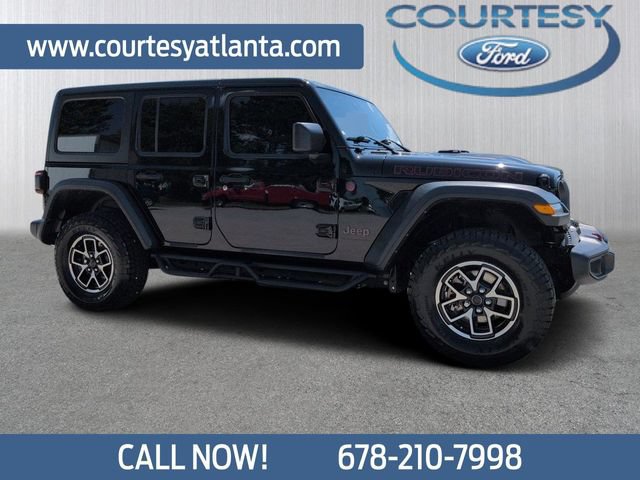 Used 2024 Jeep Wrangler Unlimited Rubicon w/ Convenience Group AWD/4WD image 1