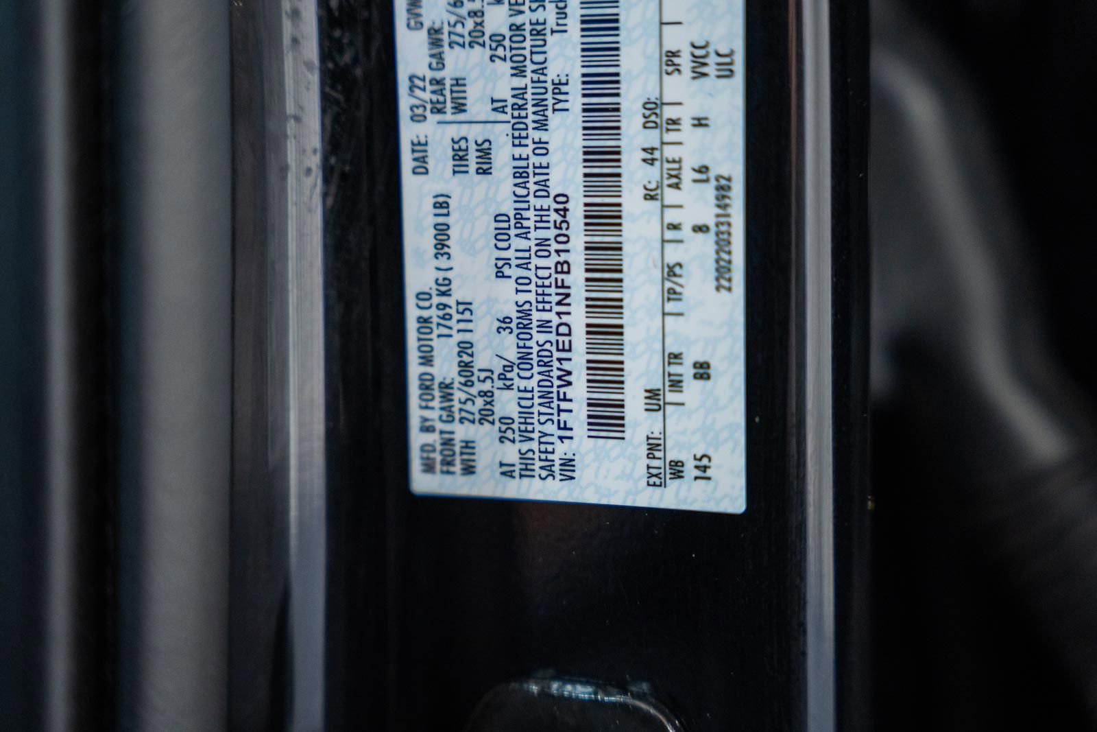 Certified 2022 Ford F150 Platinum w/ Equipment Group 701A High image 56