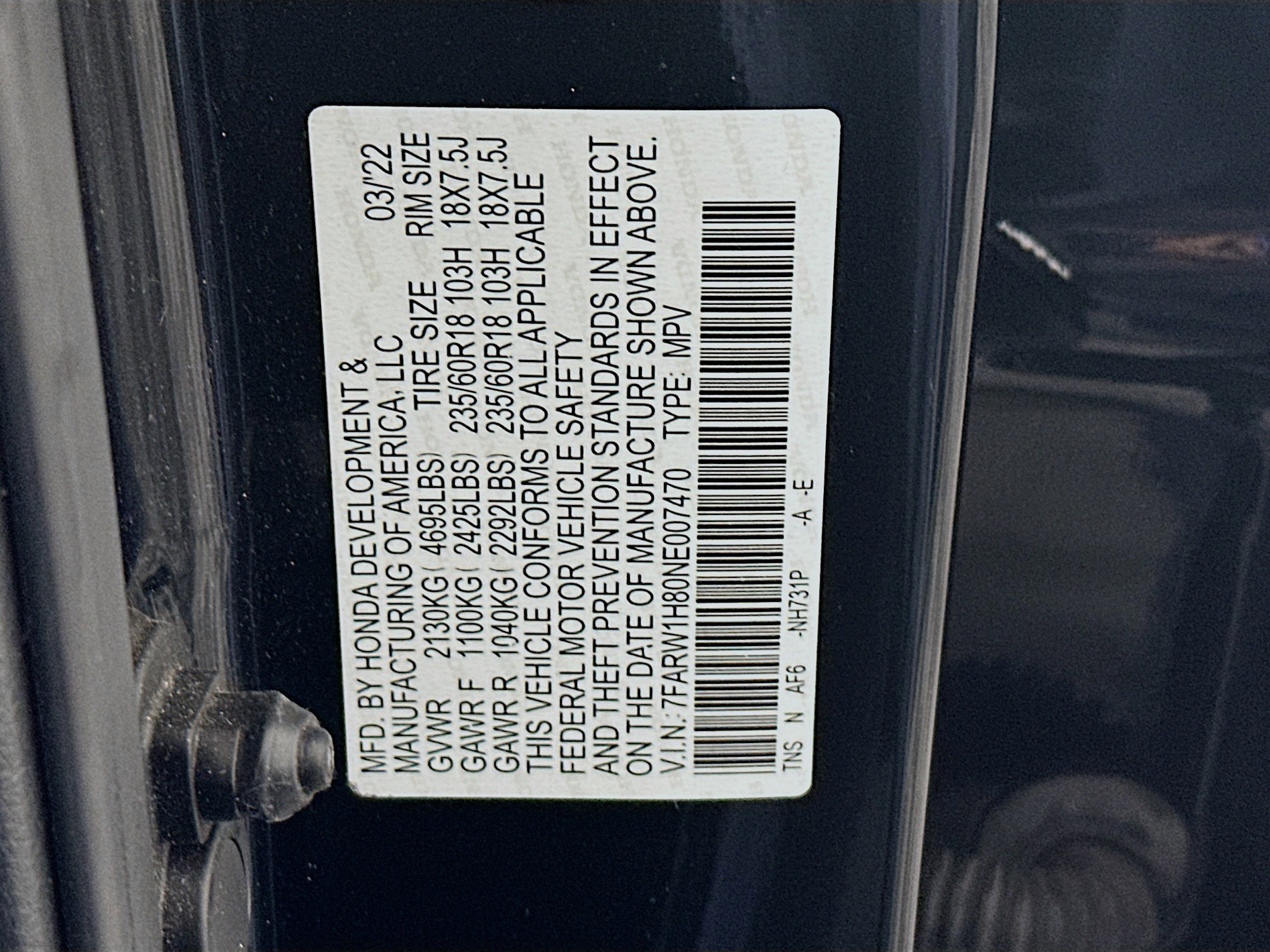 Used 2022 Honda CR-V EX-L image 12
