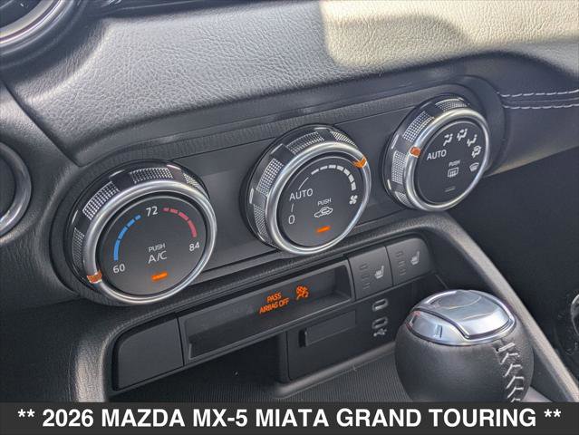 New 2026 MAZDA MX-5 Miata Grand Touring w/ Weather Package RWD image 11