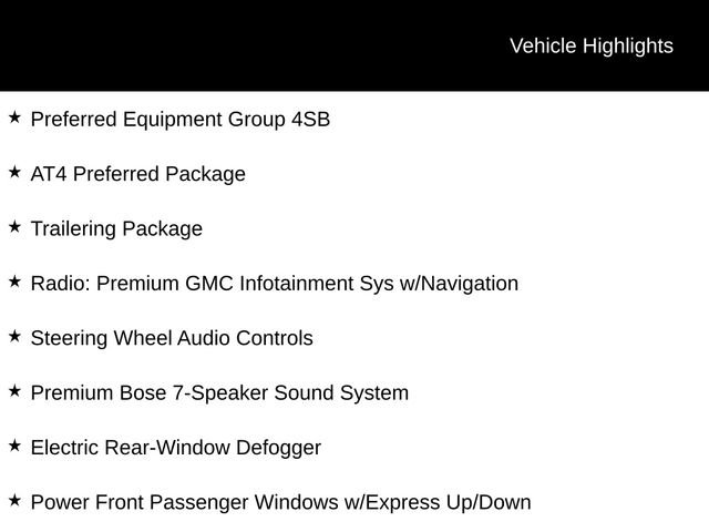 Certified 2021 GMC Sierra 1500 AT4 w/ AT4 Preferred Package AWD/4WD image 5