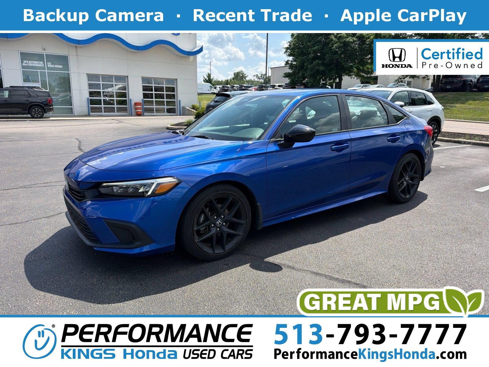 Used 2023 Honda Civic Sport image 1