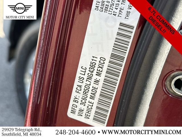 Used 2022 RAM 2500 Big Horn image 21