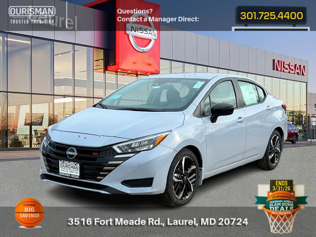 New 2025 Nissan Versa SR w/ Trunk Package image 2