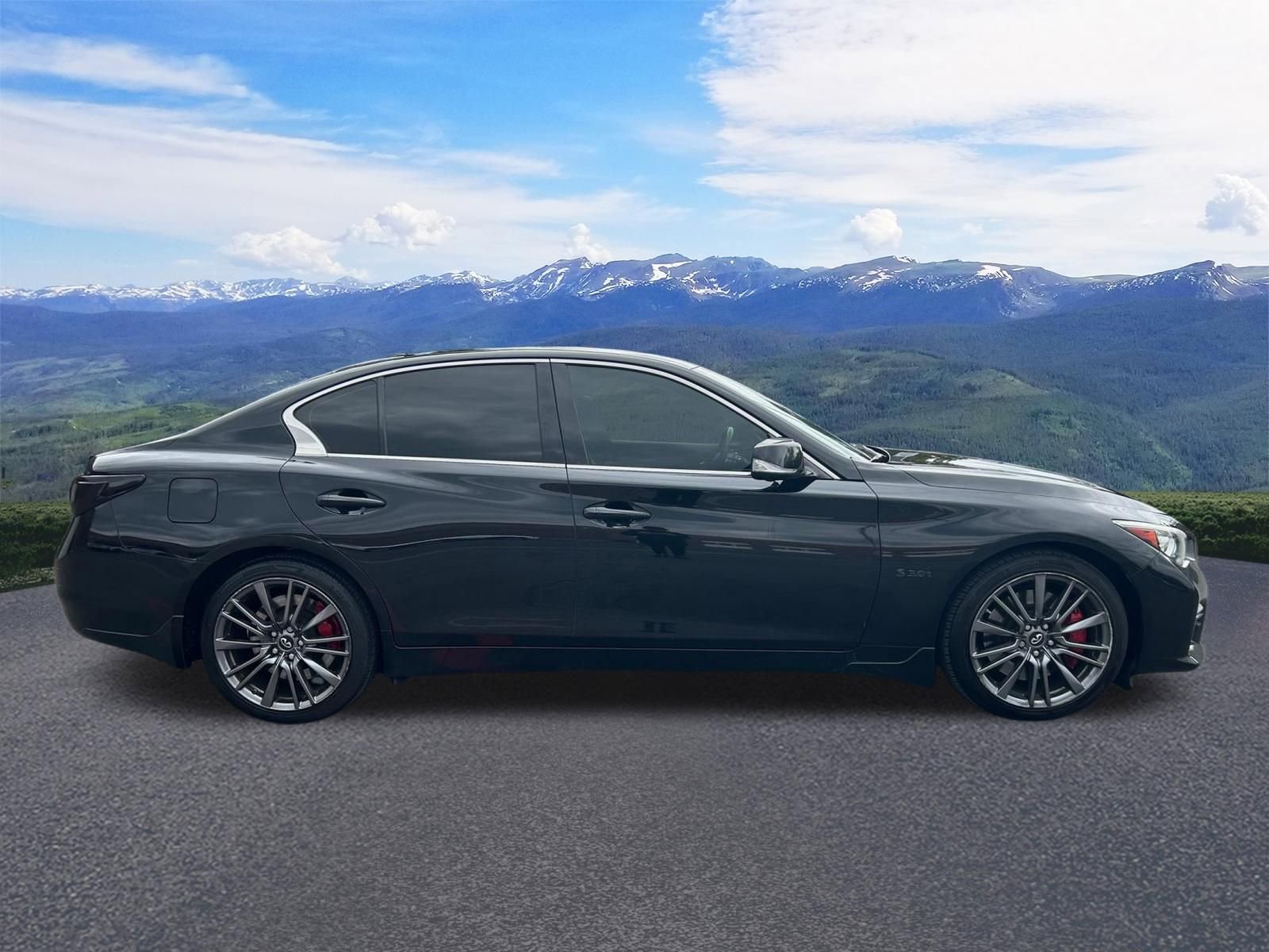 Used 2017 INFINITI Q50 Red Sport 400 AWD/4WD image 7