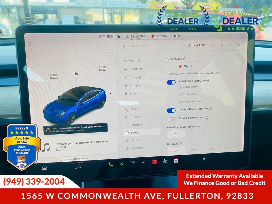 Used 2020 Tesla Model 3 Long Range image 40