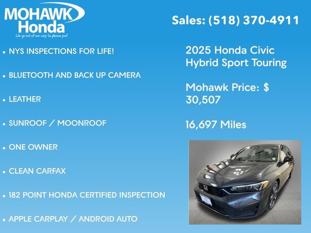 Certified 2025 Honda Civic Sport Touring image 8