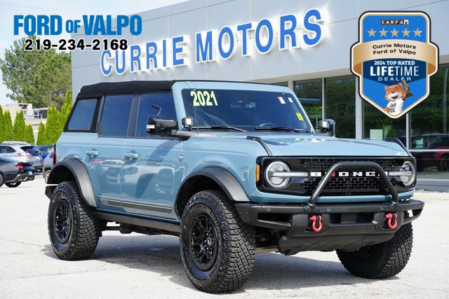 Certified 2021 Ford Bronco First Edition