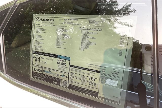 New 2026 Lexus NX 350 AWD w/ Luxury Package image 14