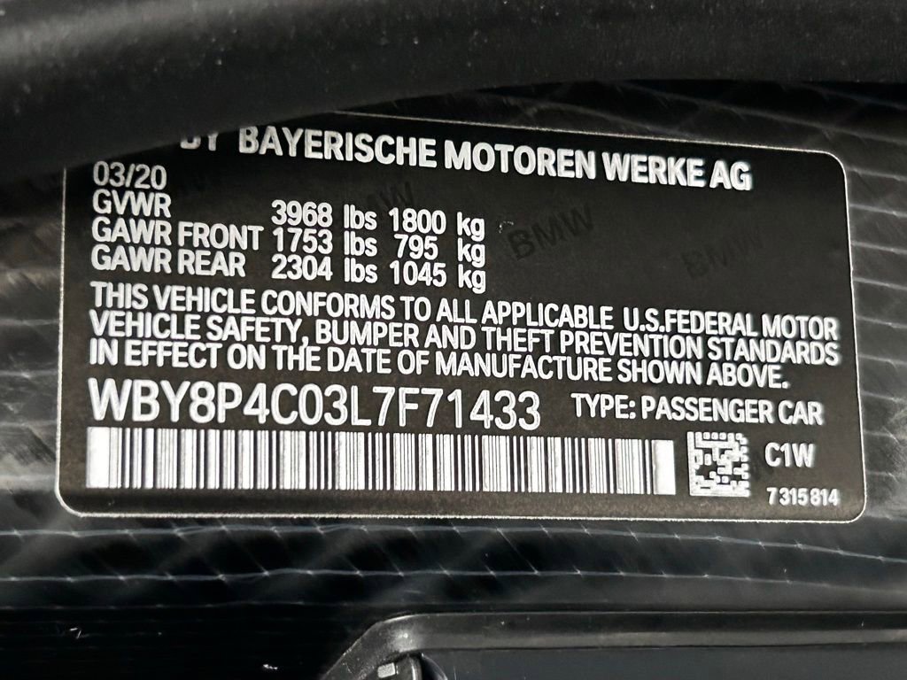 Used 2020 BMW i3 w/ Range Extender RWD image 26