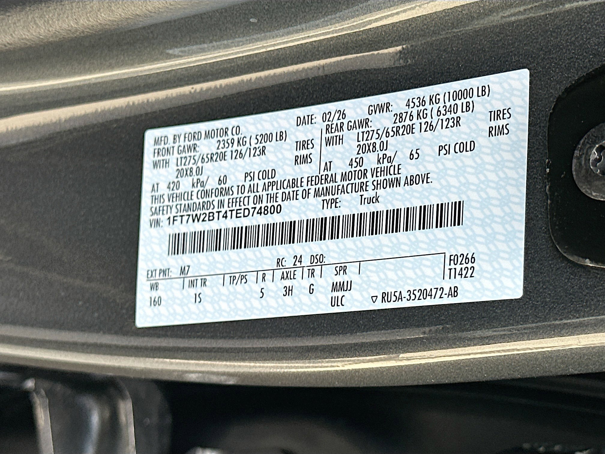 New 2026 Ford F250 XL w/ STX Appearance Package image 19