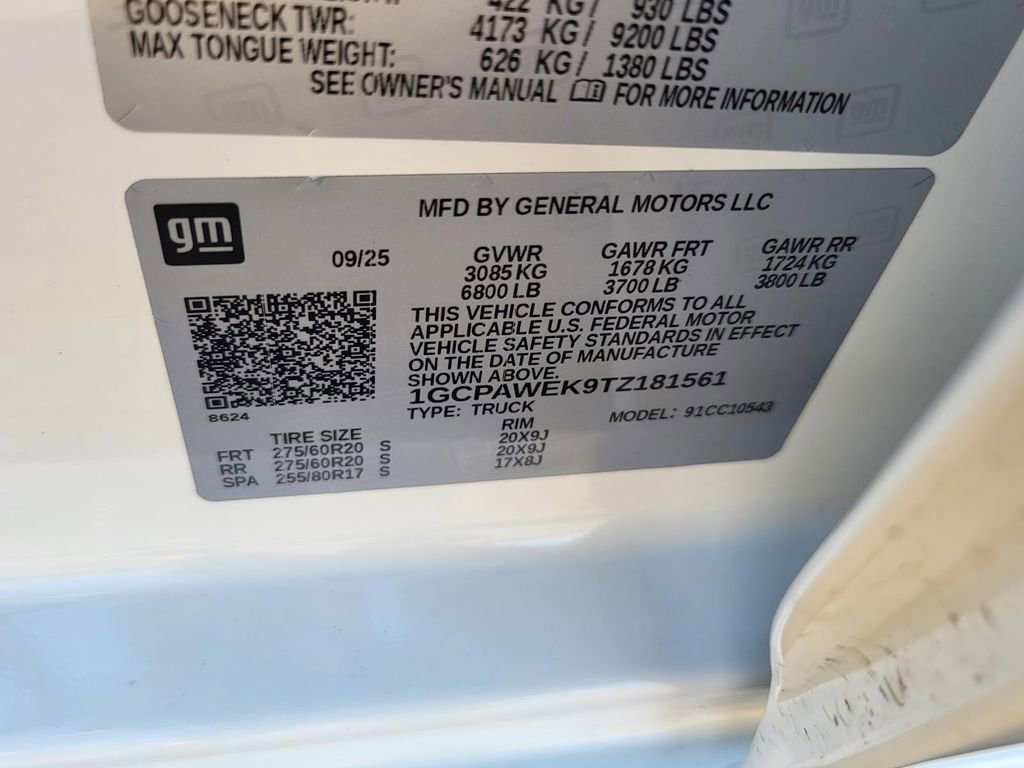 Certified 2026 Chevrolet Silverado 1500 RST w/ RST Select Package RWD image 34