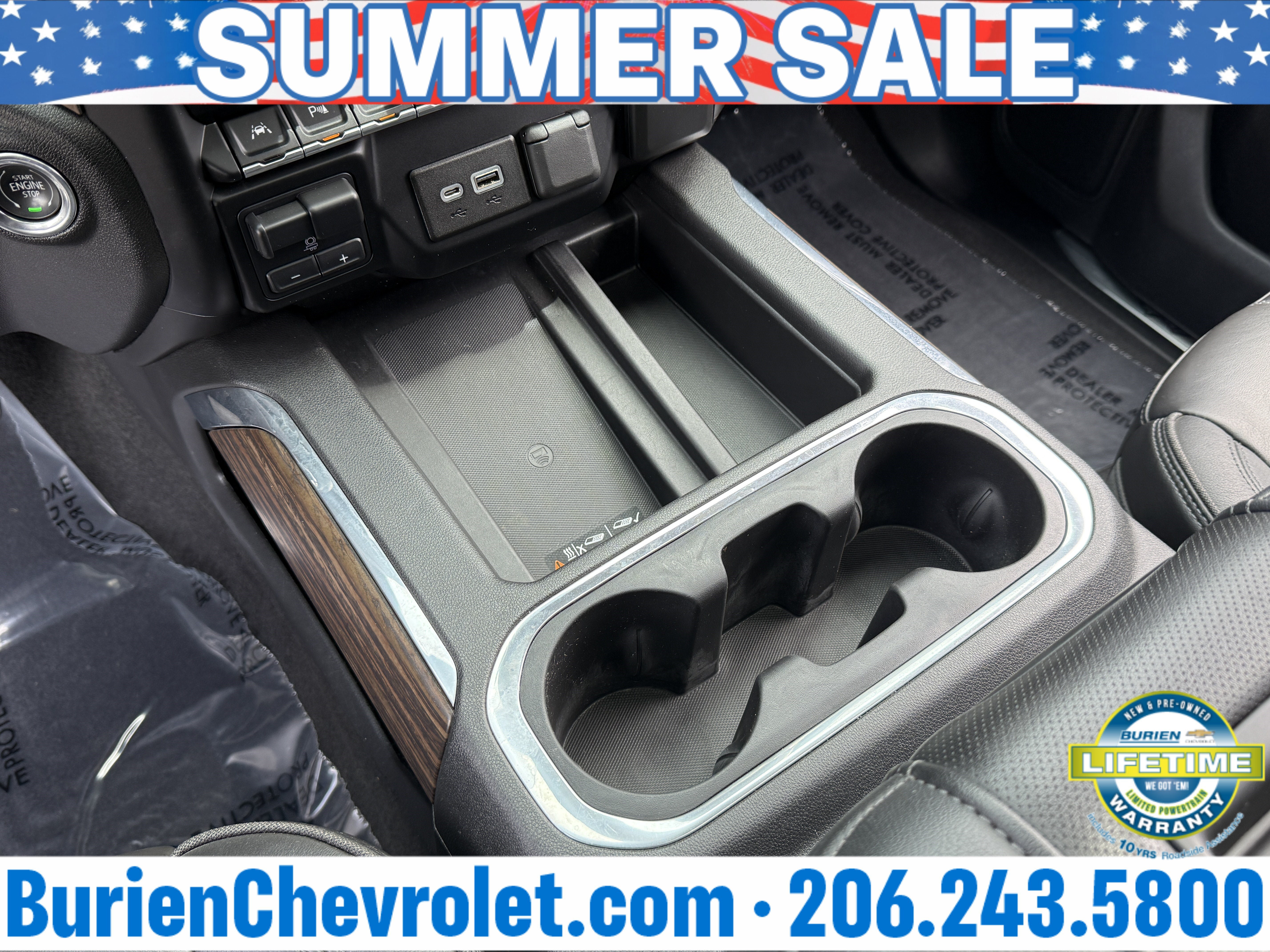 Used 2020 Chevrolet Silverado 1500 High Country w/ Technology Package AWD/4WD image 17