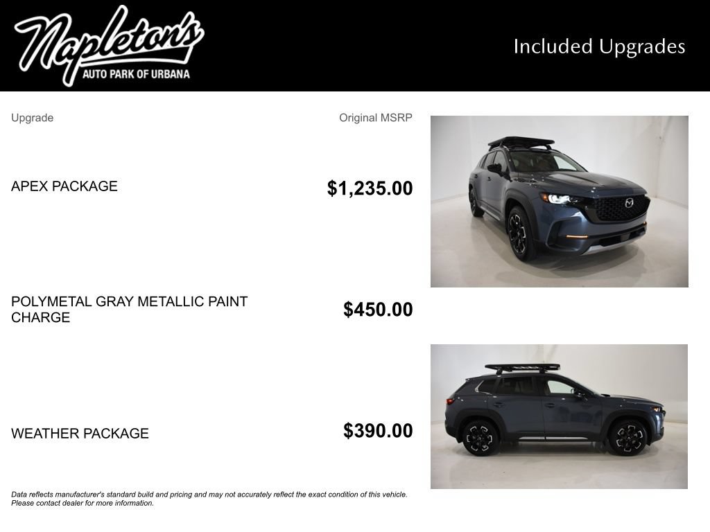 New 2025 MAZDA CX-50 Meridian Edition w/ Apex Package AWD/4WD image 24