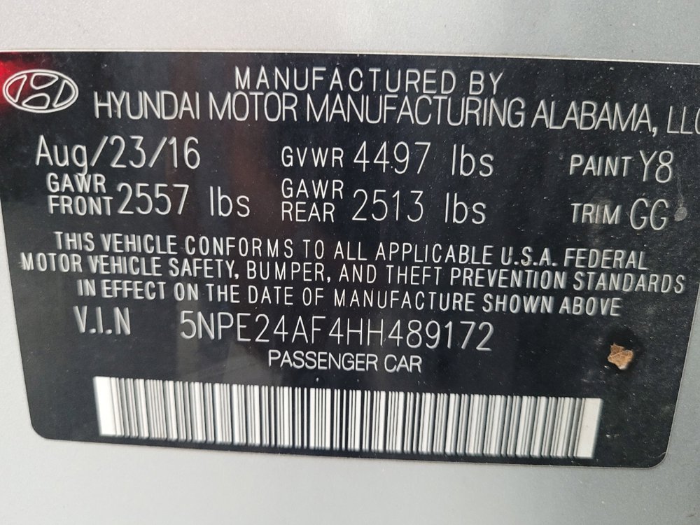 Used 2017 Hyundai Sonata SE image 33