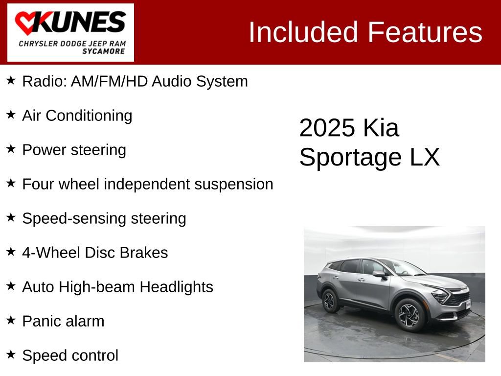 Used 2025 Kia Sportage LX image 3