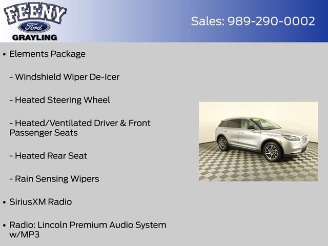 Used 2022 Lincoln Corsair AWD w/ Equipment Group 101A image 12