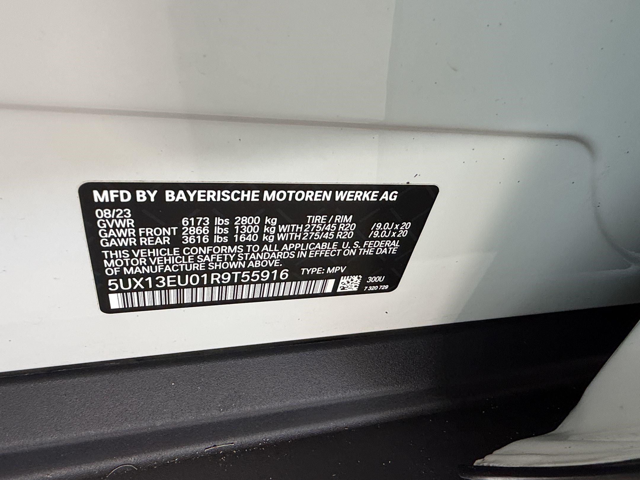 Certified 2024 BMW X5 sDrive40i w/ Parking Assistance Package RWD image 12