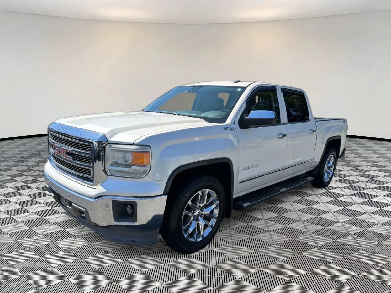 Used 2014 GMC Sierra 1500 SLT w/ SLT Crew Cab Value Package AWD/4WD image 3