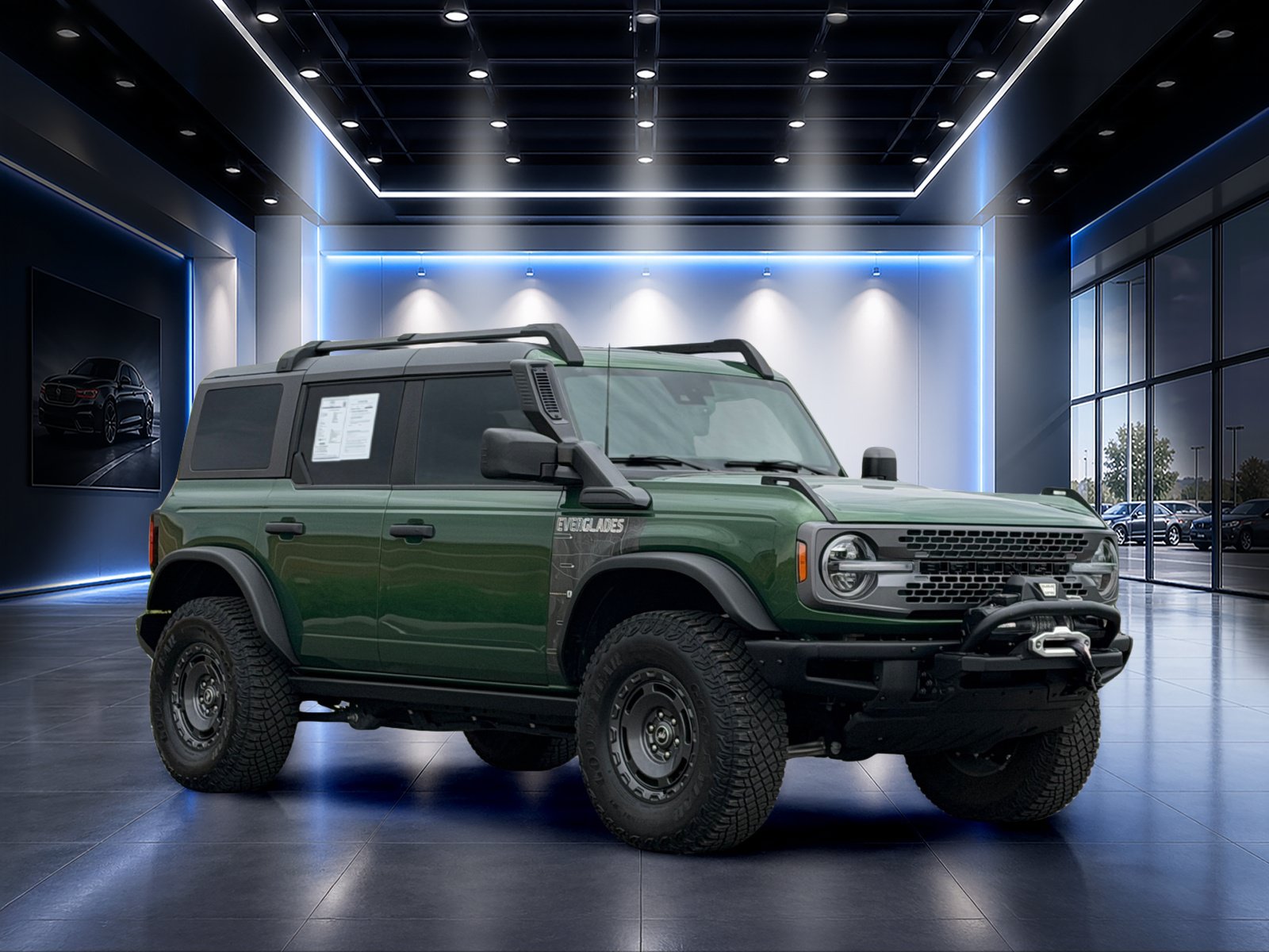 Used 2024 Ford Bronco Everglades AWD/4WD image 2