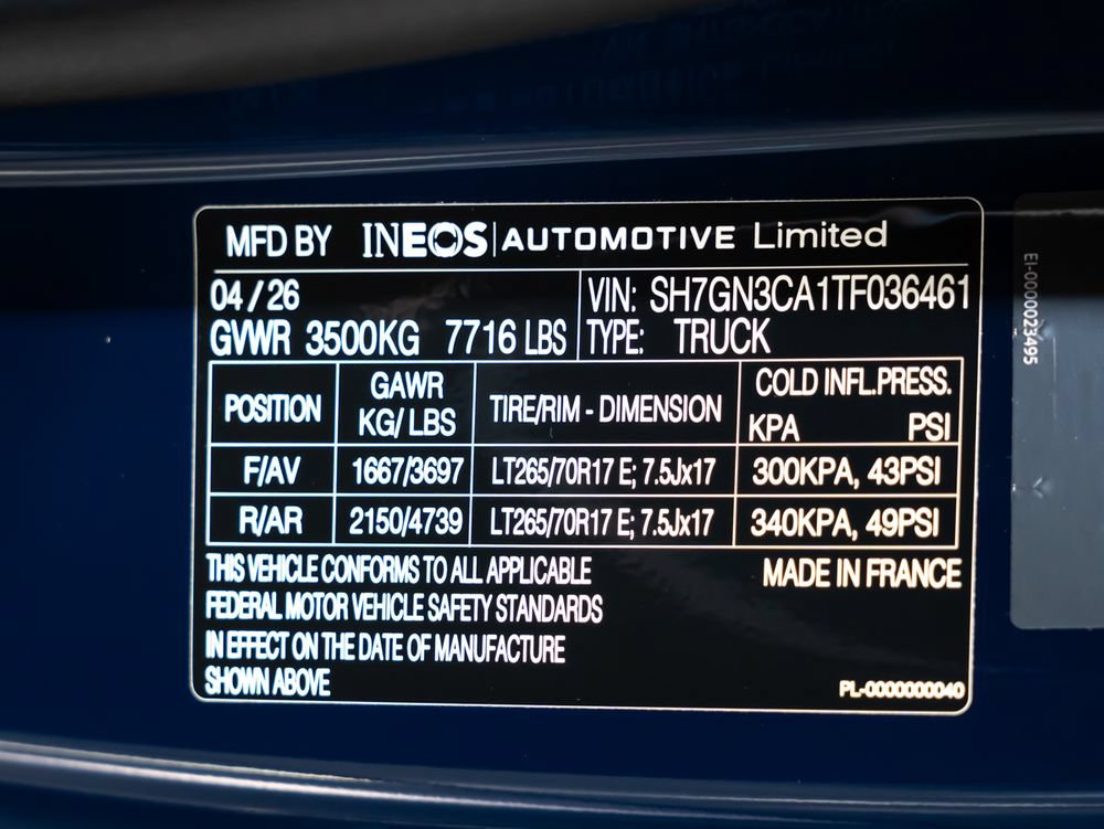 New 2026 INEOS Grenadier Quartermaster AWD/4WD image 23