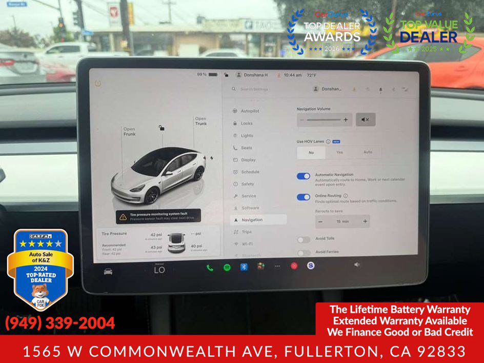 Used 2022 Tesla Model 3 Long Range AWD/4WD image 37
