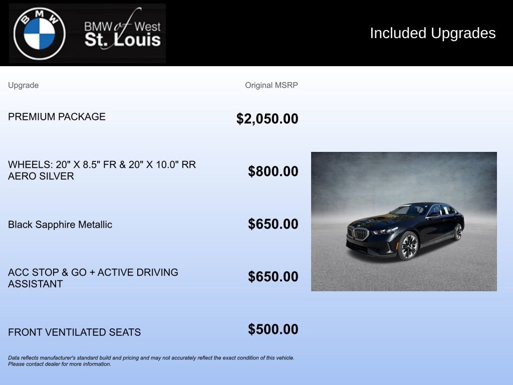 Used 2025 BMW 530i xDrive w/ Premium Package image 20