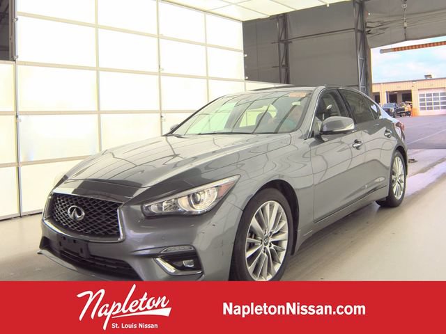 Used 2023 INFINITI Q50 Luxe w/ Cargo Package AWD/4WD image 1