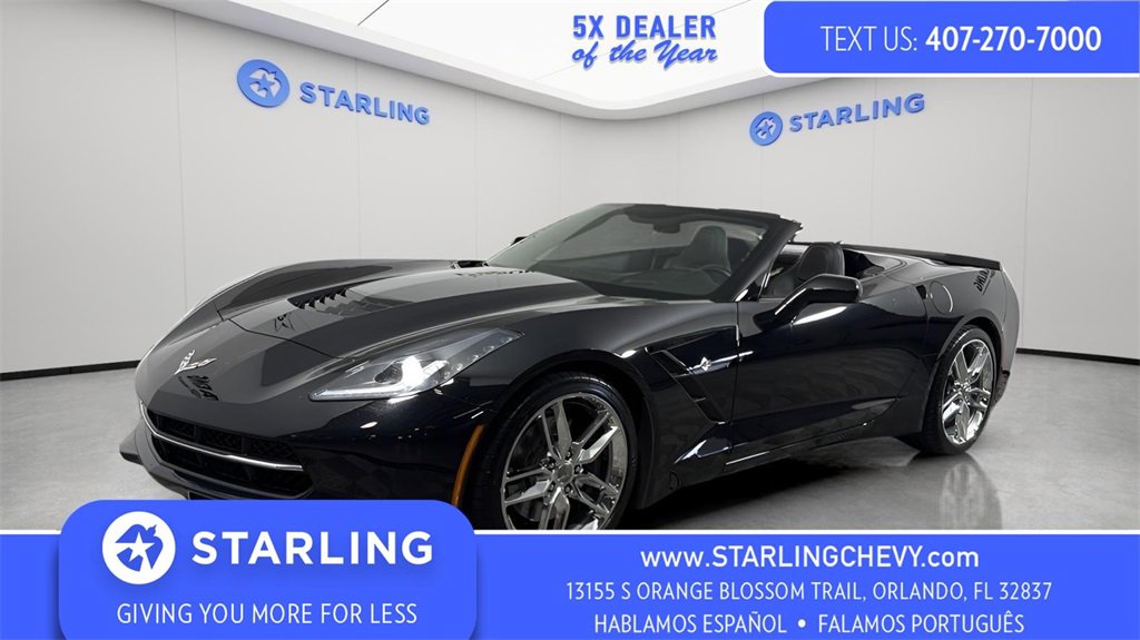 Used 2015 Chevrolet Corvette Stingray Convertible w/ 3LT Preferred Equipment Group