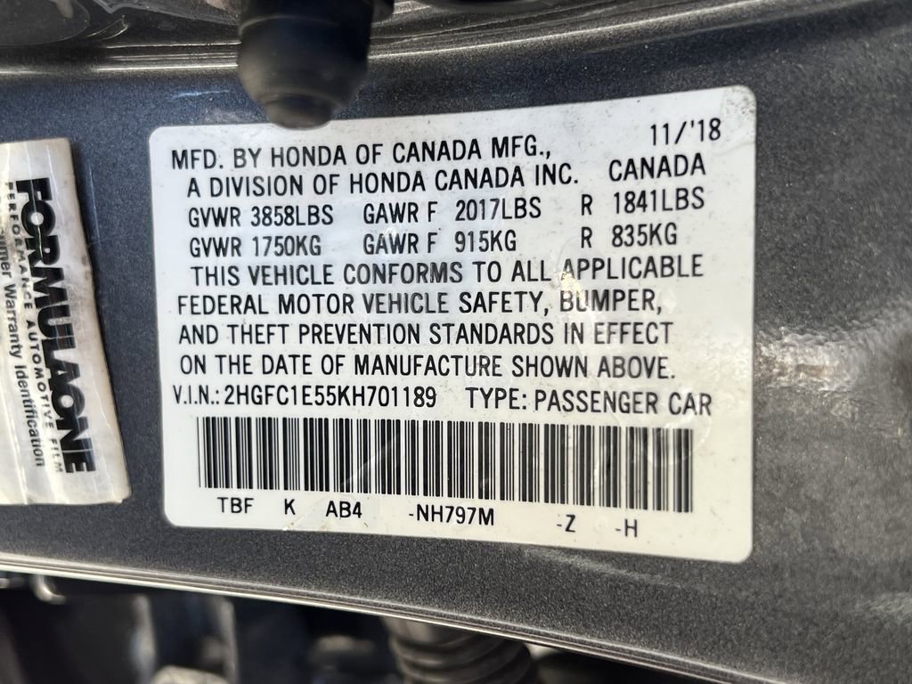 Used 2019 Honda Civic Si image 31