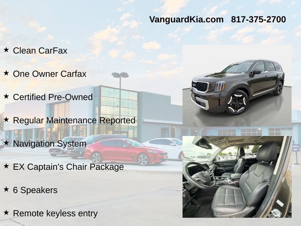 Certified 2023 Kia Telluride EX w/ EX Captain's Chair Package image 6