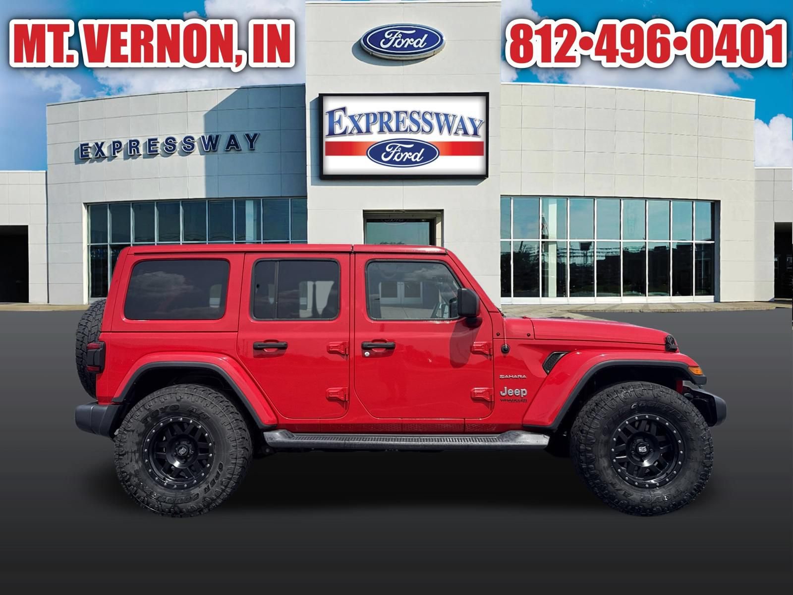 Used 2018 Jeep Wrangler Unlimited Sahara AWD/4WD image 12