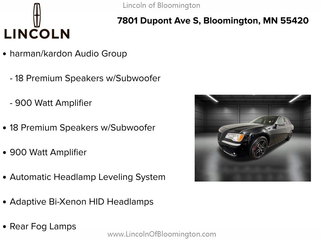 Used 2013 Chrysler 300 C Luxury Series w/ Harman Kardon Audio Group image 9