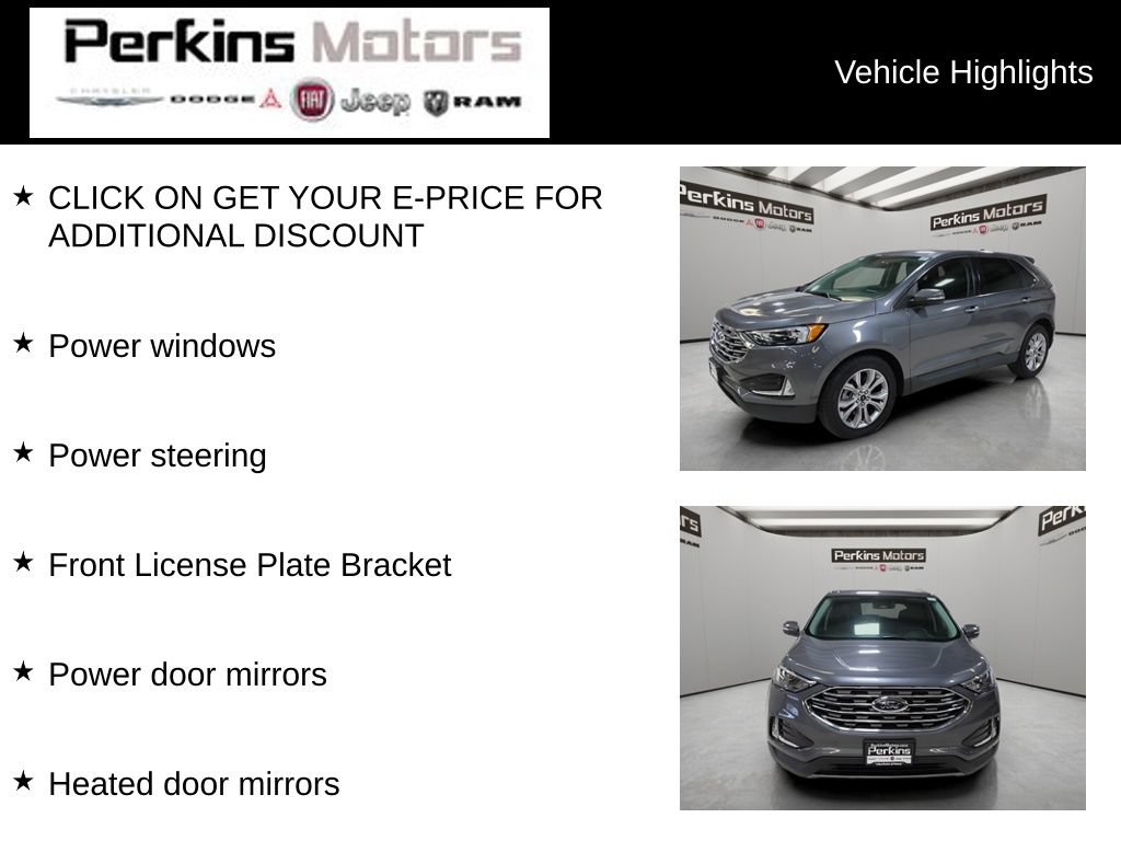Used 2024 Ford Edge Titanium AWD/4WD image 7