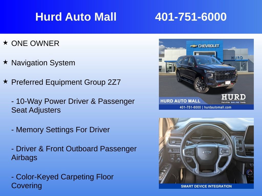 Used 2023 Chevrolet Suburban Z71 w/ Luxury Package image 6