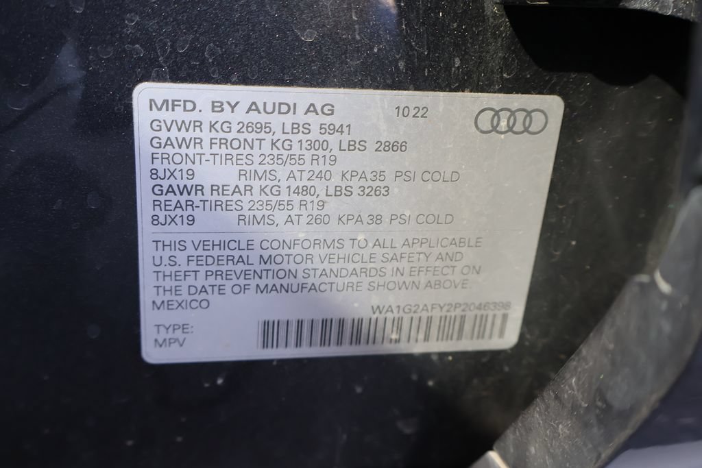 Used 2023 Audi Q5 e Premium w/ Convenience Package AWD/4WD image 67