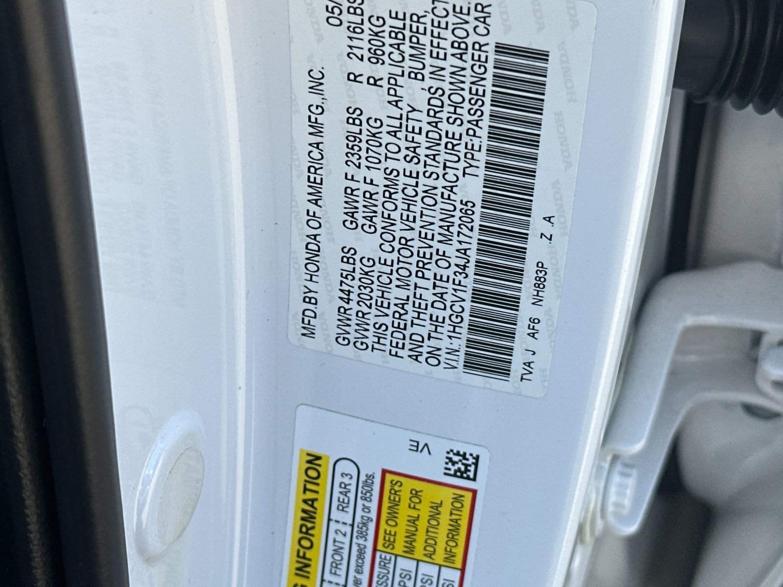 Used 2018 Honda Accord Sport image 27