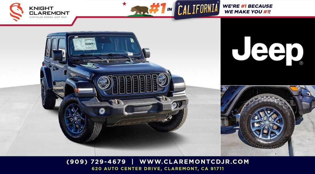 New 2026 Jeep Wrangler Unlimited Sport AWD/4WD 360° Tour