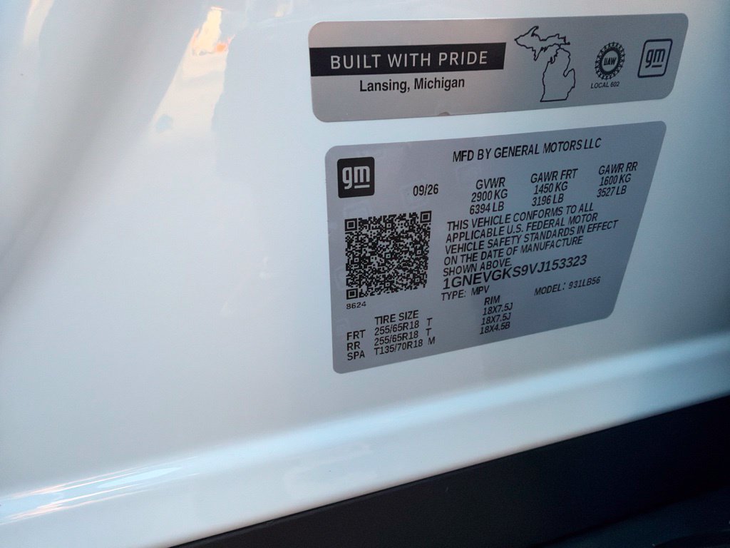 New 2027 Chevrolet Traverse LT w/ Driver Confidence Package AWD/4WD image 49
