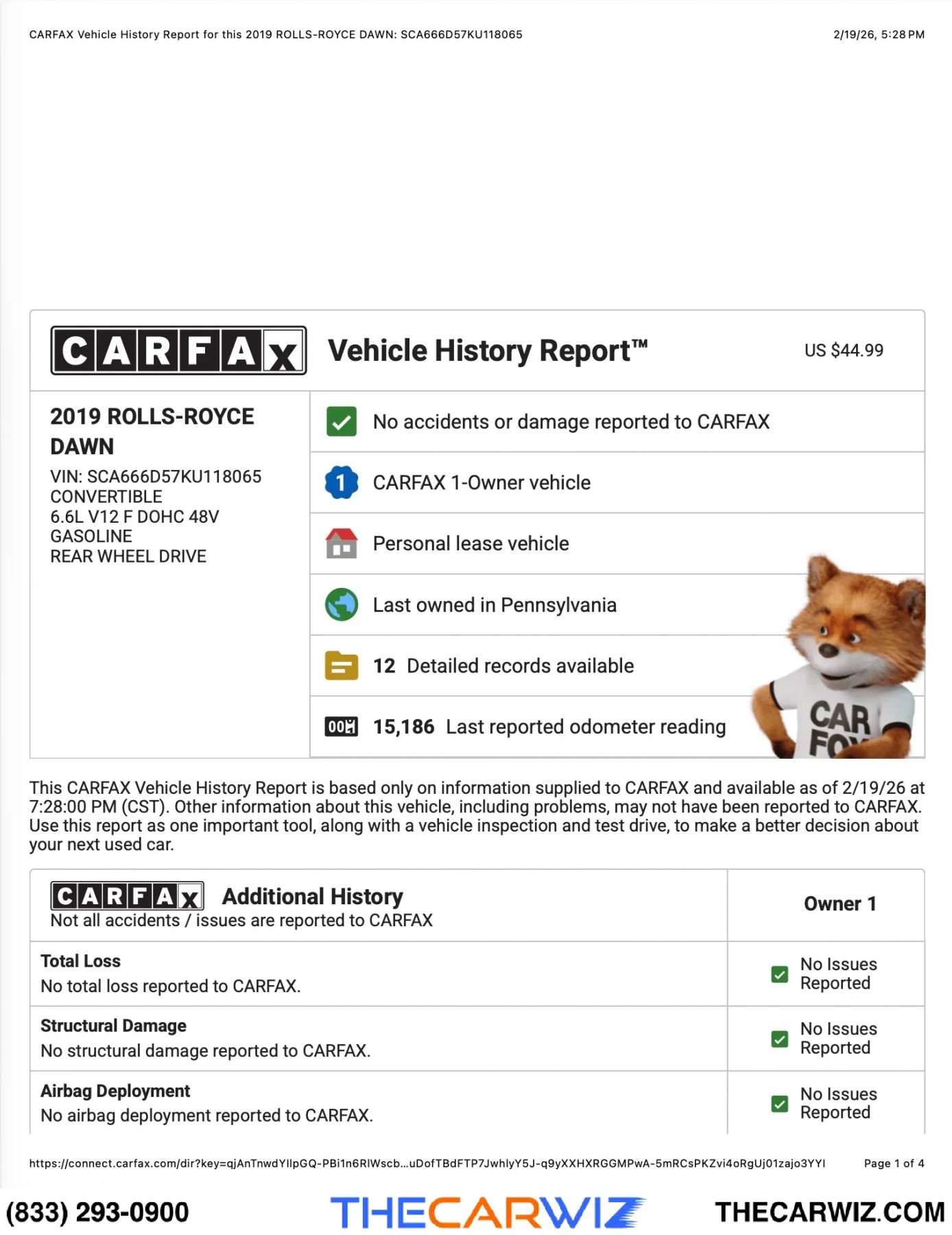 Used 2019 Rolls-Royce Dawn image 9