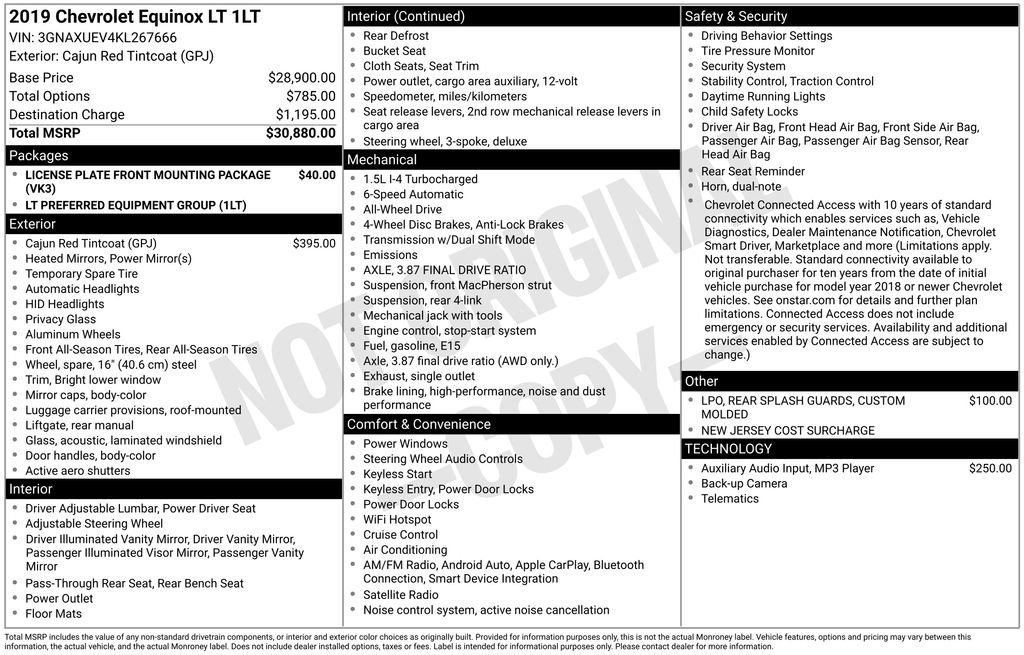 Used 2019 Chevrolet Equinox LT image 40