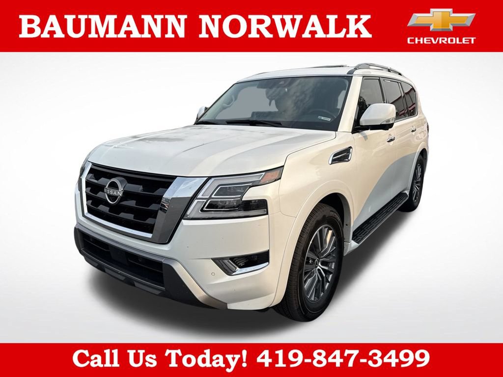 Used 2023 Nissan Armada SL w/ Captain's Chairs Package AWD/4WD 360° Tour